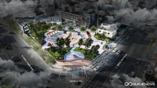 경주 팔우정 광장, 9억8500만원 투입…실감영상 체험 공간 조성
